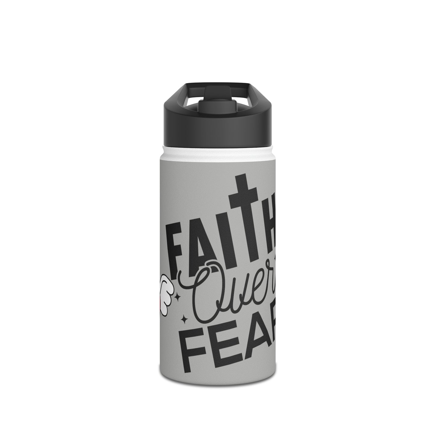 Stainless Steel Water Bottle, Standard Lid