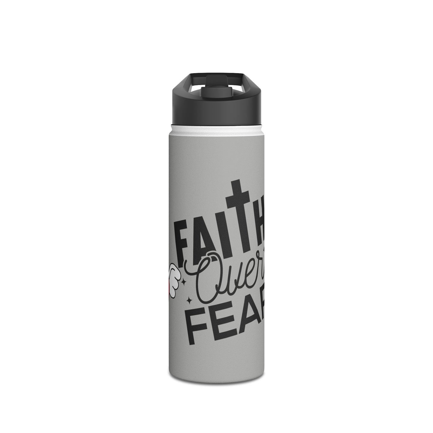 Stainless Steel Water Bottle, Standard Lid