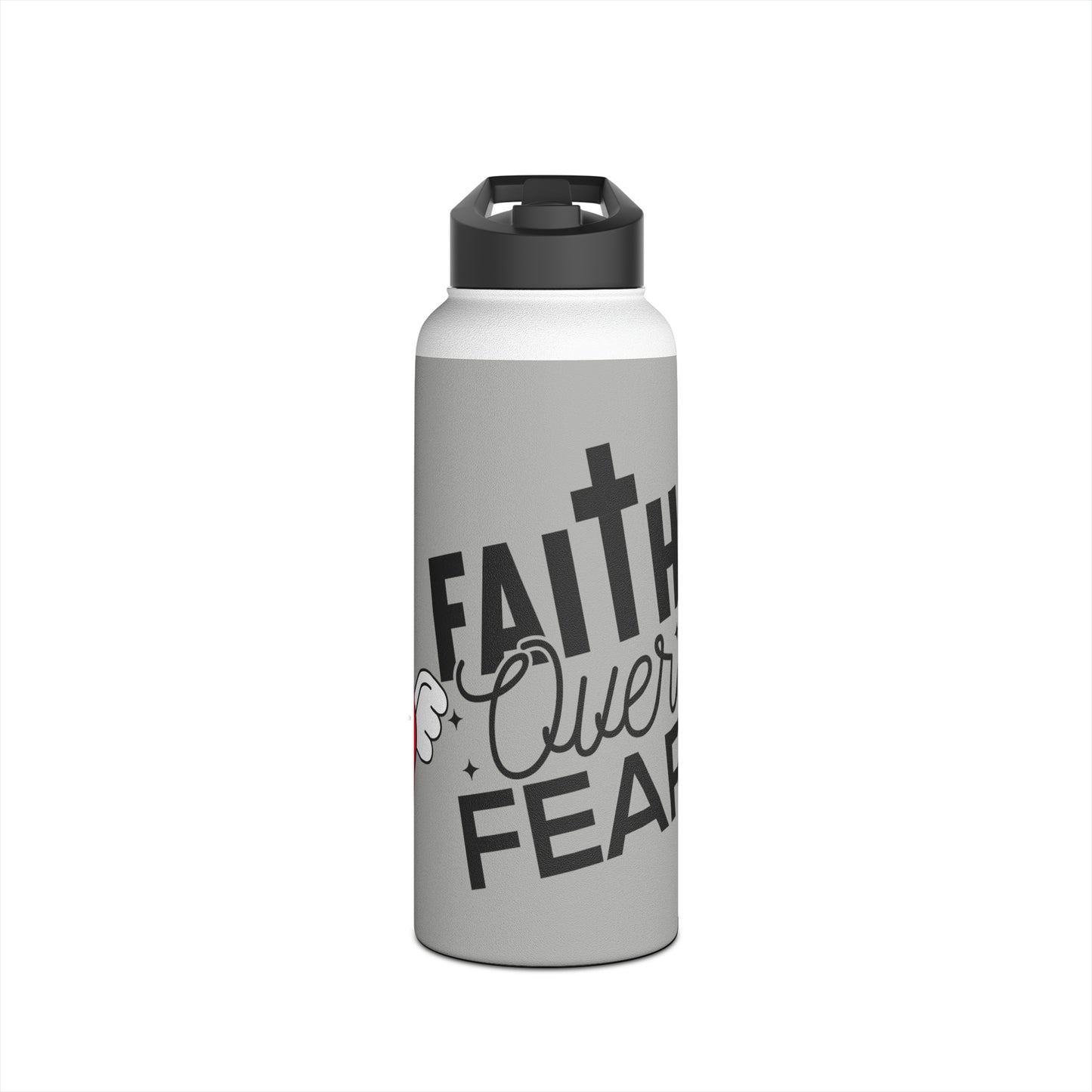 Stainless Steel Water Bottle, Standard Lid